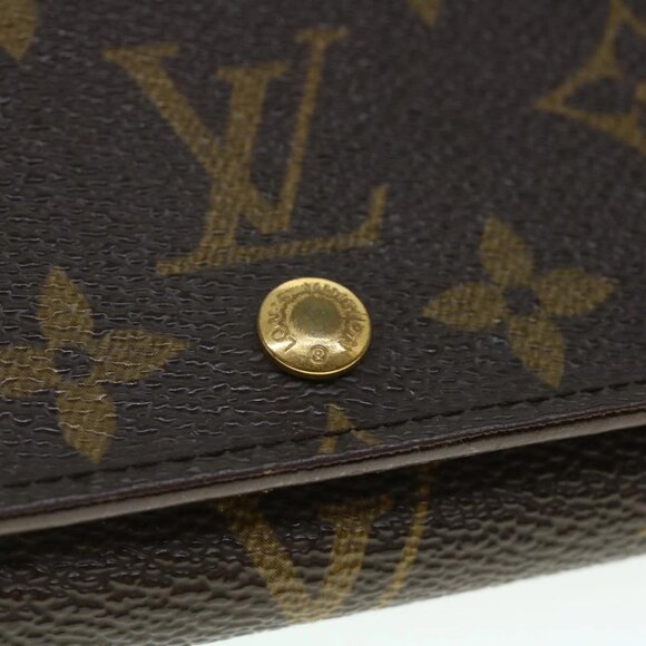 LOUIS VUITTON Monogram Porte Monnaie Billets Tresor Wallet M61730 LV Auth 52460 - Picture 8 of 15